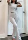 Autumn Women's Round Neck Short Sleeve Top Trousers Two-Piece Set