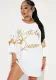 Women Round Neck Casual Sequin Short Sleeve Maxi Dress