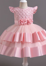 Girls' Mesh Tutu Costume Dress Princess Dress