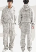 Men's Hoodies and Sweatpants Two Piece Set