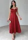 Summer Sexy Slim Fit Satin Strap A-Line Dress