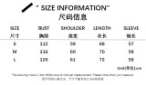 Women American Casual Letter Print Loose Hoodies Round Neck T-Shirt Top