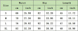 Pocket Ripped Slim Fit Denim Mid-Length Pants Solid Color Summer Street Jeans