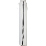 Fashion Casual Autumn Winter Sports Two-Piece Pullover Top High Waist Loose Trousers Set