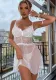 Women White Lace Dress Sexy Lingerie