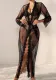 Women Black Lace Dress Sexy Lingerie