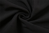 Summer Sexy Slim Fit Zipper Long-Sleeved Top High Waist Bodycon Short Skirt Two Piece Set