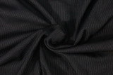 Women Sexy Hollow Long Sleeve V-neck Rib Top