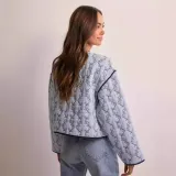 Women Casual Printed Jacket