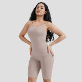 Body Shaper Tummy Control Vest Waist Tummy Control Shaping Body Shaper Pants Two Pieces Set