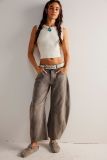 Autumn Loose Street Low Waist Women Wide Leg Denim Pants