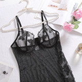 Sexy See Through Mesh Night Dress