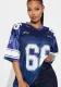 Women summer patchwork letter print sports short-sleeved t-shirt