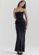 Summer Sexy Strapless Slim Long Dress