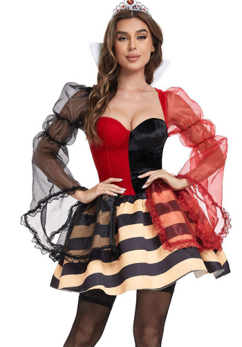 Sexy Snow White Queen Of Hearts Cos Costume