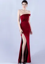 Women Off Shoulder Formal Party Evening Dress