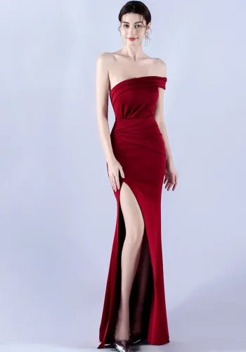Women Off Shoulder Formal Party Evening Dress