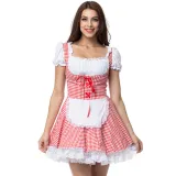 Oktoberfest Maid Costume Role Cosplay Sexy Uniform Sexy Dress
