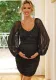 Sexy Sequin Lantern Sleeve Maternity Slim Dress