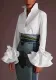 Autumn Women's Solid Color Slim Casual Ruffle Sleeve Shirt Top