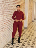 Women knitting Casual Top and Pant Two Piece Set