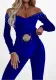 Women Suspender Print Lace-Up Jumpsuit
