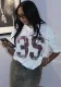 Women Street Style Letter Printed T-shirt
