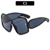 Women Large Frame Oversize Sunglasses