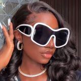 Women Large Frame Oversize Sunglasses