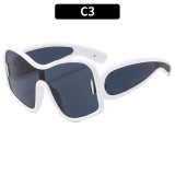 Women Large Frame Oversize Sunglasses