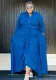 Women's Clothing Fashion Solid Color Drawstring Plus Size Casual Two-Piece Skirt Set