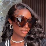 Women Large Frame Oversize Sunglasses