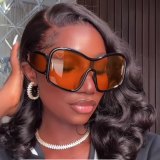 Women Large Frame Oversize Sunglasses