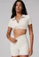 Women Ribbed Yoga Two Piece Set