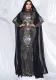 Plus Size Women Round Neck Formal Party Sequined Fishtail Maxi Evening Dress
