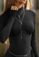 Women autumn casual waist long sleeve top