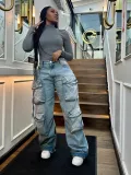 Women Casual Denim Pants