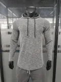 Sports Casual Men's Long-Sleeved T-Shirt Loose Hooded Hoodies Autumn Winter Basic Shirt For Men Outdoor Wear