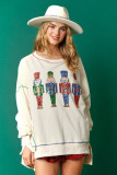 Christmas Women Sequin Long Sleeve Top