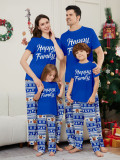 Christmas Family Wear Print Long Sleeve Pajama Set