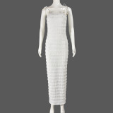 Women summer Backless Strap Dress