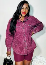Washed Print Shirt