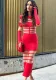 Autumn Winter Fashion Mesh Patchwork See-Through Sexy Chic Slim Long Sleeve Bodycon Long Dress