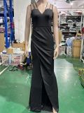 Formal Party Evening Dress Fashion Elegant Long Sexy Straps Slim Mermaid Cocktail Prom Dress