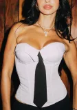 Strapless Tie Solid Color Women Vest