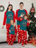 Christmas Family Wear Print Long Sleeve Pajama Set