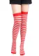 Striped Christmas stockings Halloween socks