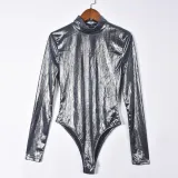 Women spring sexy high collar jumpsuit