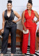 Fashion Chain Casual Wide-Leg Women V-Neck Sexy Jumpsuit