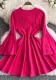 Women Knitting Sweater Dress